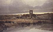 Thomas Girtin Kirkstall Abbey,Yorkshire-Evening (mk47) oil painting picture wholesale